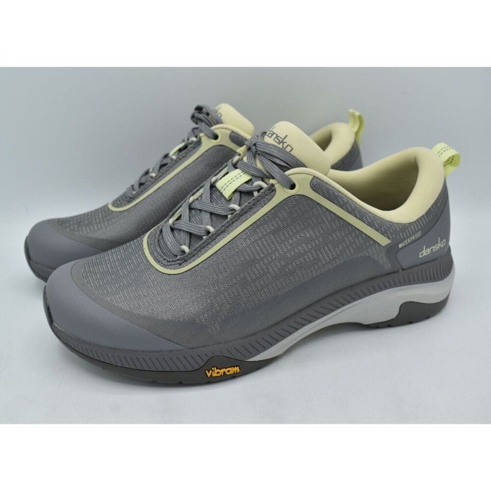 Dankso Womens Size EU 38 US 7.5-8 Makayla Mesh Grey Waterproof‎ Sneakers Shoes
